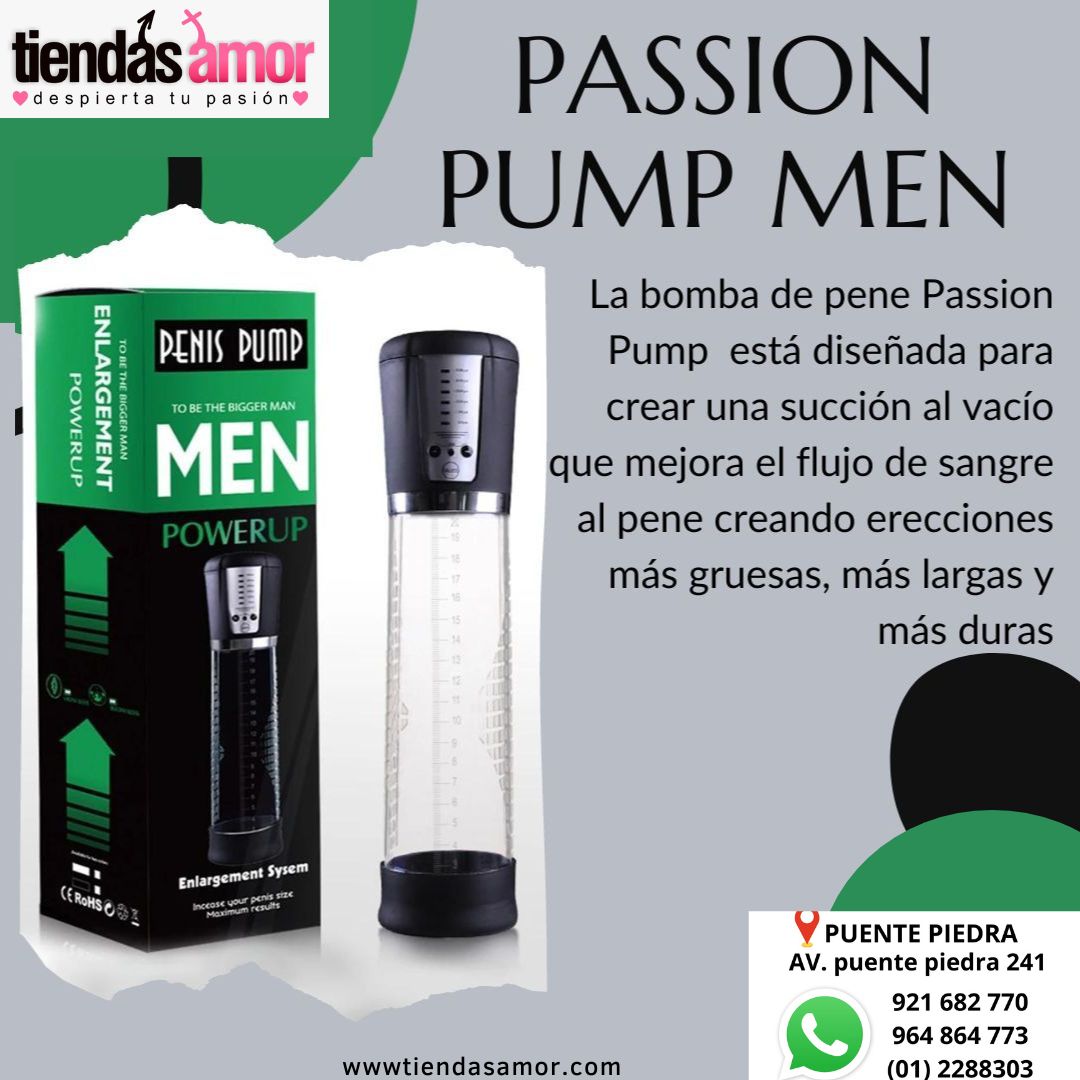 BOMBA DE SUCCION PURE PASSION POWER UP